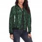 Matrix Raining Code Women's Bomber Jacket