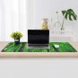 Rain Forest Green Tree Rectangle Mousepad (35"x16")