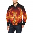Men's Phoenix Bird Magical Creature All Over Print Bomber Jacket