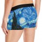 Men's Starry Night Van Gogh All Over Print Boxer Briefs