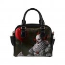 Pennywise Scary Clown PU Leather Shoulder Handbag Bag