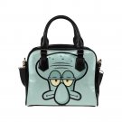 Squidward PU Leather Shoulder Handbag Bag