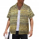 Men's Maori Tattoo Pattern Full Print Hawaiian Shirt