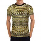 US SIZE Maori Tattoo Pattern Men's Full Print T-Shirt Tee