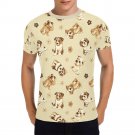 US SIZE Dogs Men's Full Print T-Shirt Tee