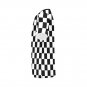 US SIZE Checkered Square Black White Men's Full Print T-Shirt Tee