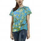 US SIZE Woman's Almond Blossom Van Gogh All Over Print T-shirt Tee