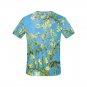 US SIZE Woman's Almond Blossom Van Gogh All Over Print T-shirt Tee