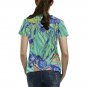 US SIZE Woman's Irises Van Gogh All Over Print T-shirt Tee