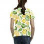 US SIZE Woman's Lemon Lime All Over Print T-shirt Tee