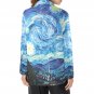Woman's Starry Night Van Gogh All Over Print Blazer