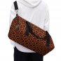 Overlook Brown Geometry Horror Theme Gym Bag