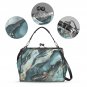 Marble Tosca Kisslock Crossbody Shoulder Bag