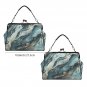 Marble Tosca Kisslock Crossbody Shoulder Bag