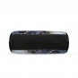 Marble Navy Kisslock Crossbody Shoulder Bag