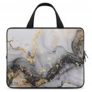 Gray Marble Print Laptop Bag Neoprene (Multiple Sizes)