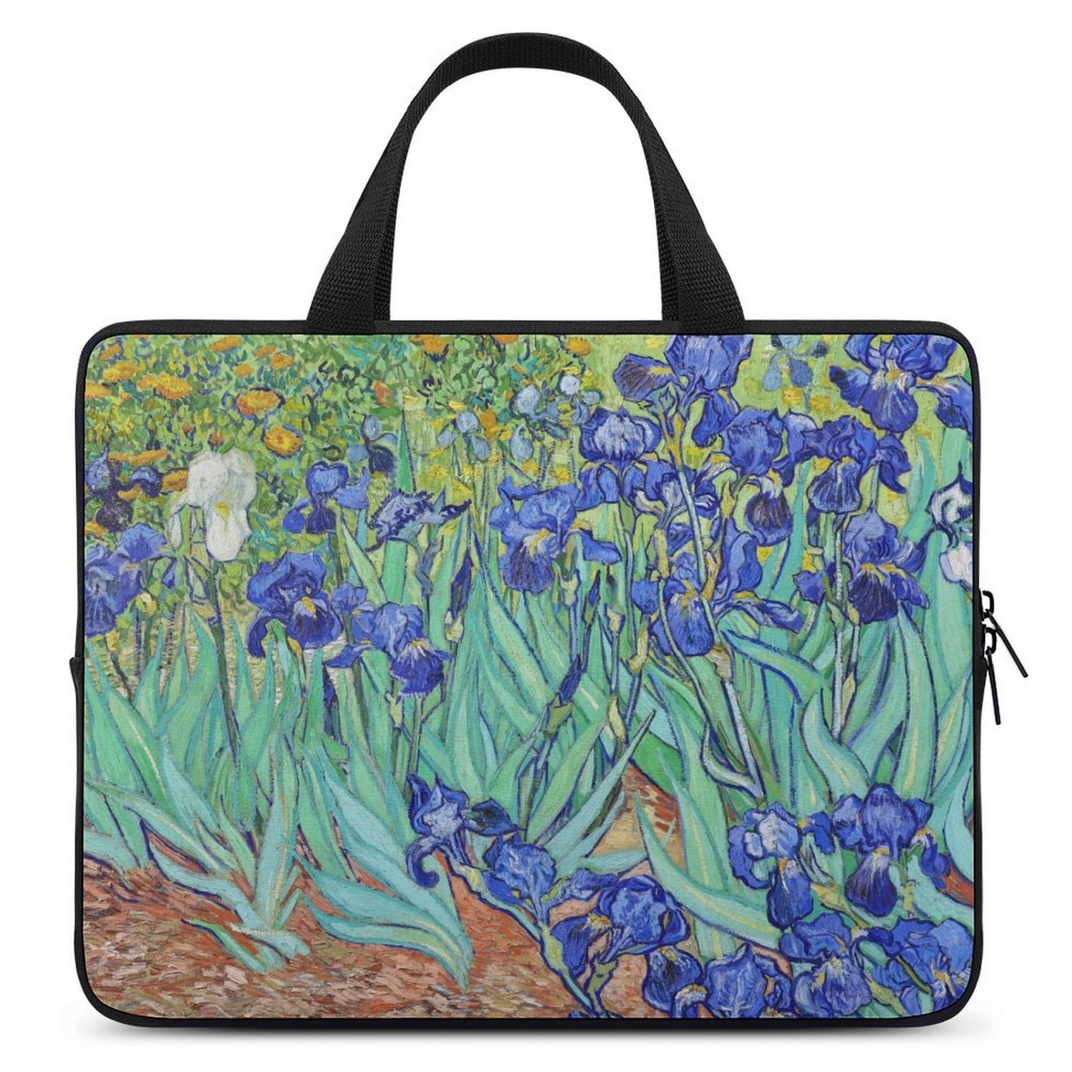 Irises Van Gogh Laptop Bag Neoprene (Multiple Sizes)