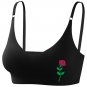 Women's A Rose Flower Seamless Bra (Made in USA, Ship to USA Only)