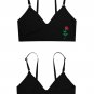 Women's A Rose Flower Seamless Bra (Made in USA, Ship to USA Only)