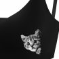Women's Peeking Cat Seamless Bra (Made in USA, Ship to USA Only)