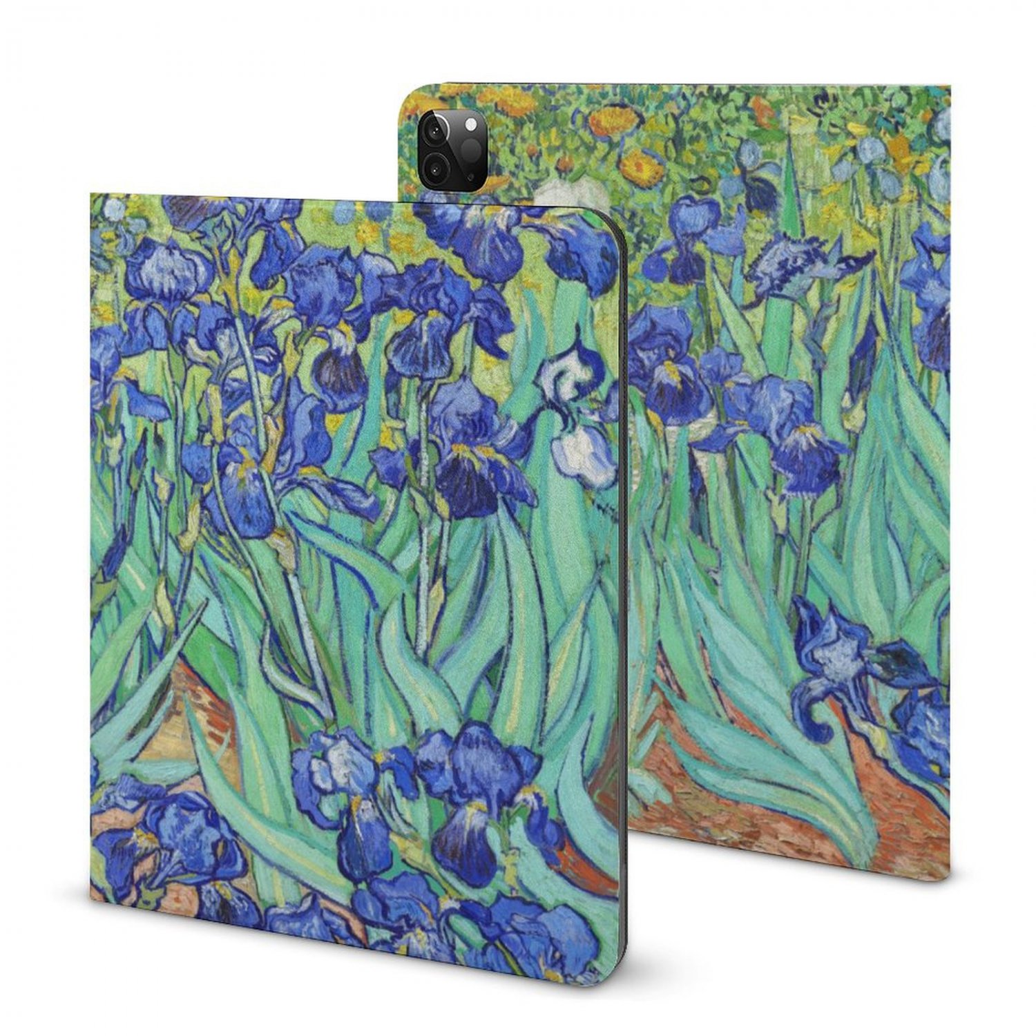 Irises Art Protective Case with Pencil Holder for iPad Pro/Air Multiple Models