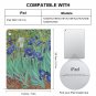 Irises Art Protective Case with Pencil Holder for iPad Pro/Air Multiple Models