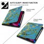 Almond Blossom Art Case with Pencil Holder for iPad Pro/Air Multiple Models