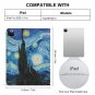 Starry Night Art Case with Pencil Holder for iPad Pro/Air Multiple Models