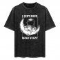 I Need More Space Astronaut Washed Drop Shoulder Cotton T-Shirt (Size S - 2XL)