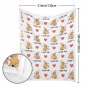 Caypbara I Love You Double-Layer Flannel Sherpa Blanket 51" &Atilde;� 59"