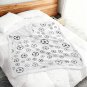 Soccer Balls Sport Double-Layer Flannel Sherpa Blanket 51" &Atilde;� 59"