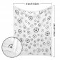 Soccer Balls Sport Double-Layer Flannel Sherpa Blanket 51" &Atilde;� 59"
