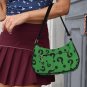 Women's Green Riddler Questions Shoulder Bag