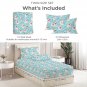Husky Dog Lover TWIN Bedding Set (Fitted Sheet + 2 pcs Pillowcases) | Ships from USA
