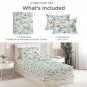 Golden Retriever Dog Lover TWIN Bedding Set (Fitted Sheet + 2 pcs Pillowcases) | Ships from USA