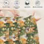 Corgi Dog Lover TWIN Bedding Set (Fitted Sheet + 2 pcs Pillowcases) | Ships from USA
