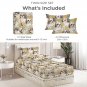 Shih Tzu Dog Lover TWIN Bedding Set (Fitted Sheet + 2 pcs Pillowcases) | Ships from USA