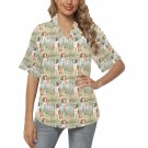 Women's Beagle Dog Lover Hawaiian Shirt (Size 2XS-5XL)