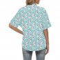 Women's Husky Dog Lover Hawaiian Shirt (Size 2XS-5XL)