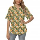 Women's Corgi Dog Lover Hawaiian Shirt (Size 2XS-5XL)