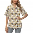 Women's Shih Tzu Dog Lover Hawaiian Shirt (Size 2XS-5XL)