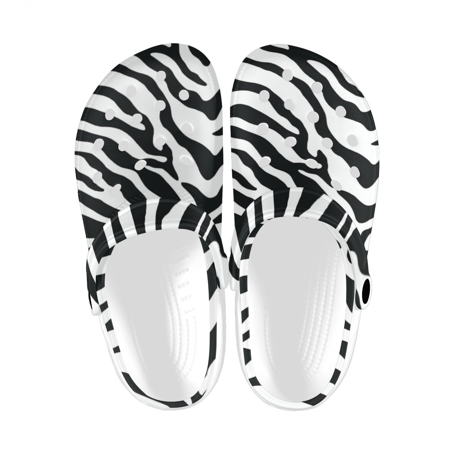 Adults Clogs Zebra Pattern Size 36-48