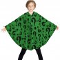 Fleece Hooded Cape, Questions Green Riddler For Adult / Youth / Kid