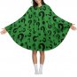 Fleece Hooded Cape, Questions Green Riddler For Adult / Youth / Kid