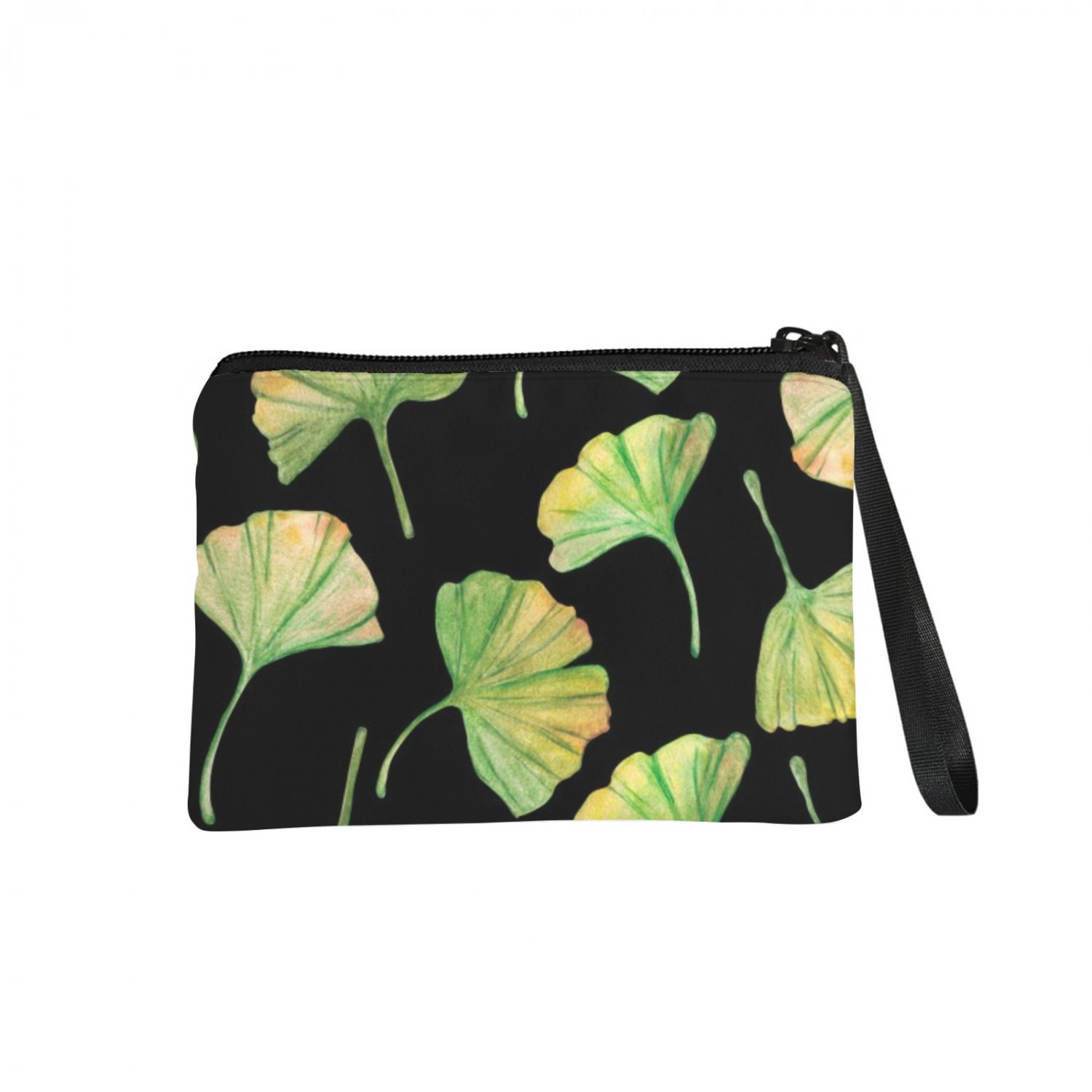 Carry-All Pouch 7''x5'', Ginkgo Biloba Leaves Pattern