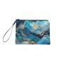 Carry-All Pouch 7''x5'', Marble Blue Art