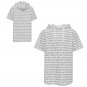 Men&acirc;��s Short Sleeve Drawstring Front Pocket Hoodie, Binary One and Zero Machine Language