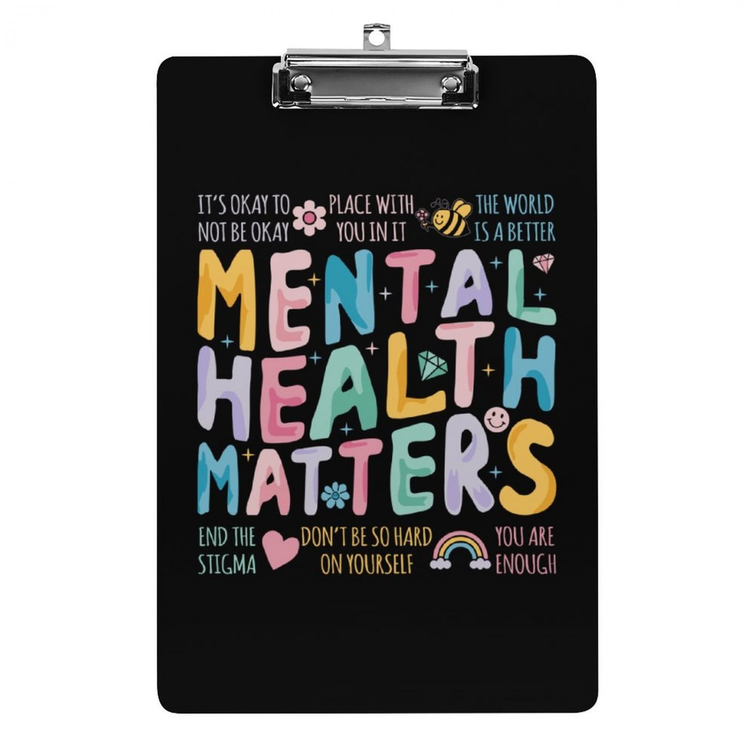 Acrylic clipboard&iuml;&frac14;�A4), Mental Health Issue