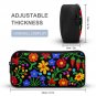 3-in-1 Backpack Combo Set (backpack + lunch bag + pen case), Multicolor Flower Art