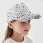 Kids' All-Over Print Baseball Cap, Gray Terrazzo Pattern